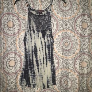 Tie-Dye Flowy Tank Top